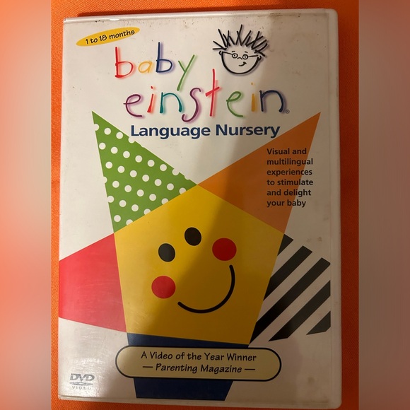 BABY EINSTEIN ~LANGUAGE NURSERY~VISUAL & MULTILINGUAL EXPERIENCES ~ DVD, 2002 - Picture 1 of 4